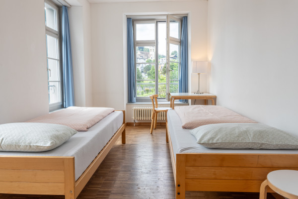 Jugendherberge Richterswil 2 Bett Zimmer Leonidas Portmann 01