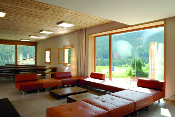 Jugendherberge Scuol Lounge Schweizer Jugendherbergen 06